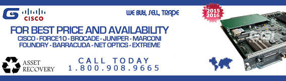 We Buy Sell Trade Used Network Equipment