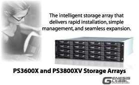 Dell EqualLogic PS360X and PS 3800XV Storage Arrays